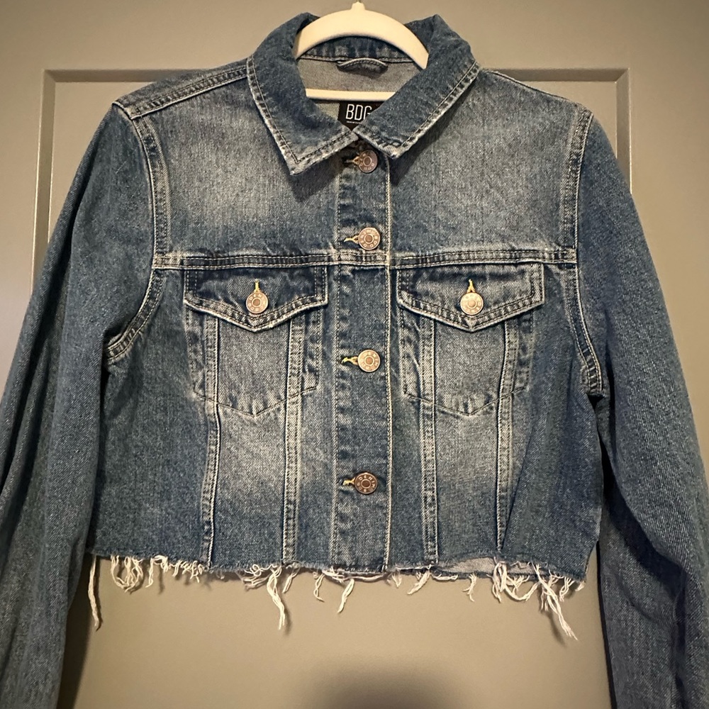 BDG Urban Outfitters Denim Crop Jacket NWOT